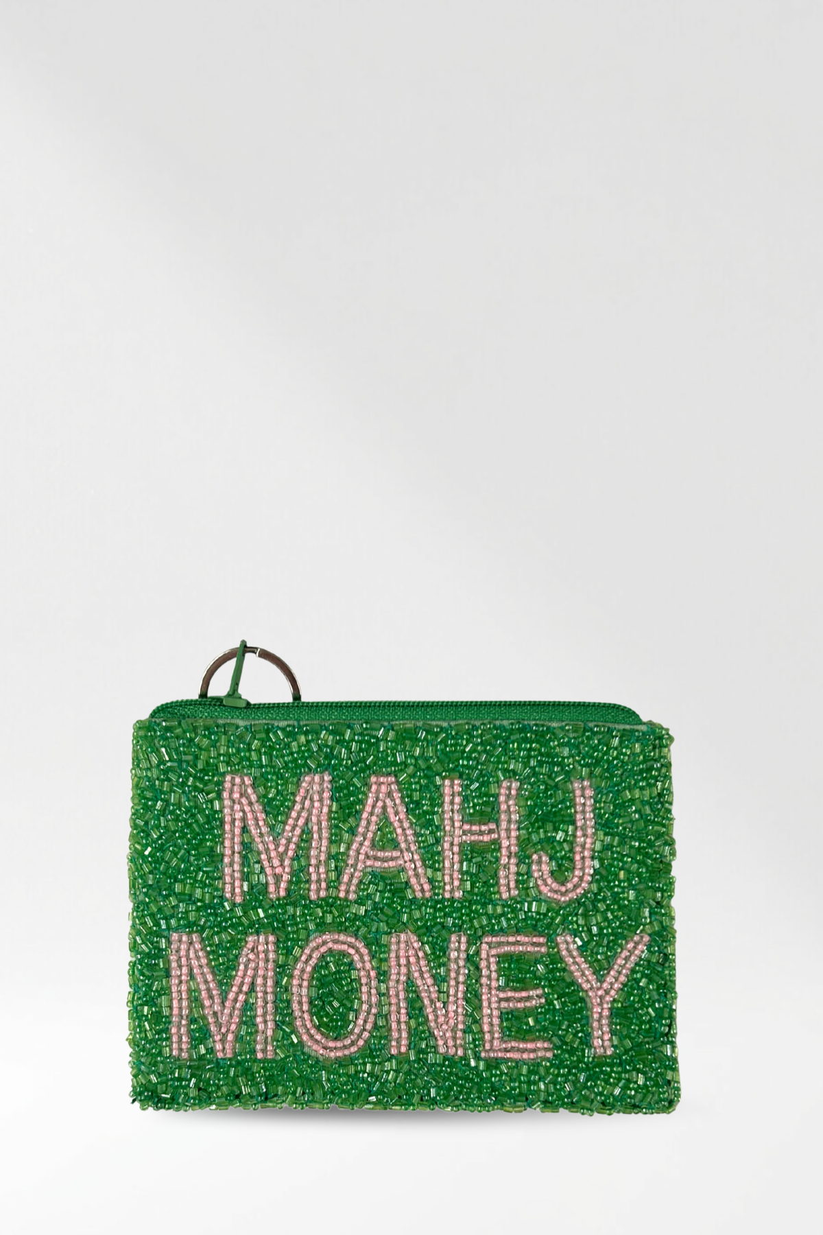 Mahj Money Beaded Coin Purse