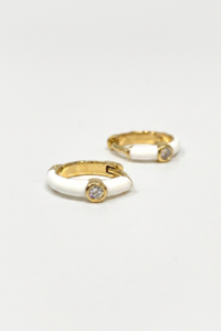 Zoe Huggie Earrings