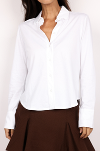 Patrick Assaraf Long Sleeve Relaxed Shirt
