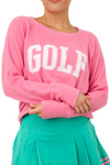 Golf Lightweight Brushed Fleece Pullover Top