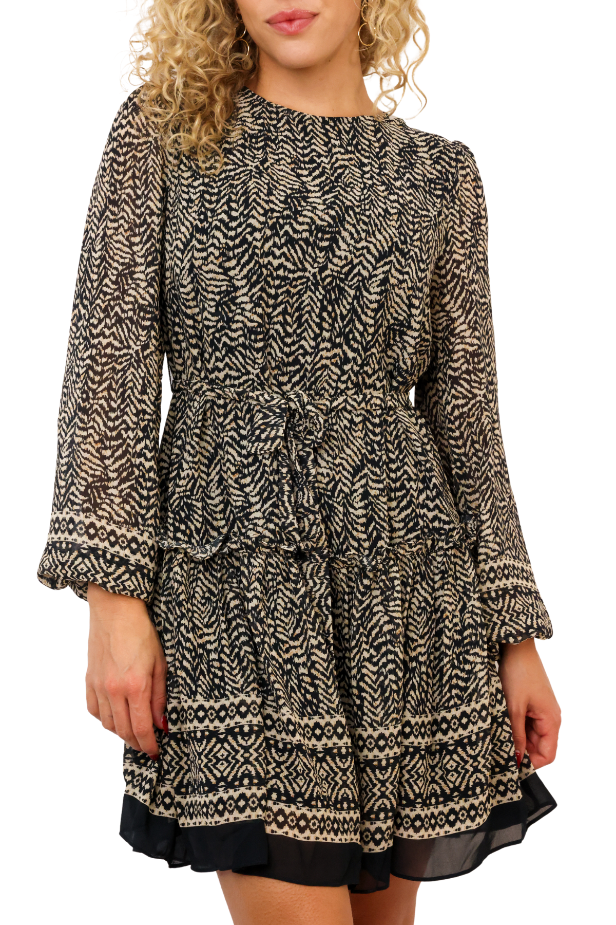 Long Sleeve Mini Dress