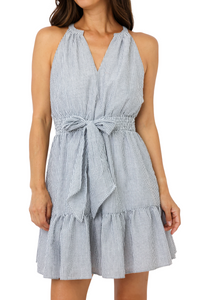 Central Park West Alina Tie Waist Dress