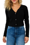 Michael Stars Ellis Cropped Cardigan