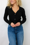 Michael Stars Ellis Cropped Cardigan