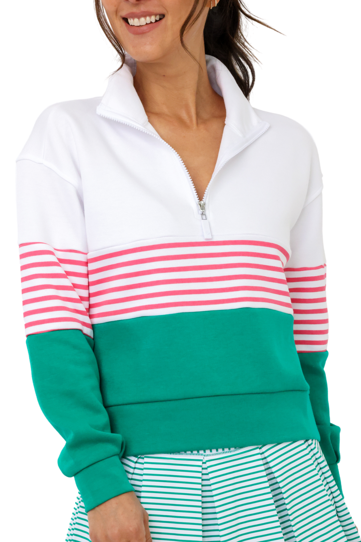 Addison Bay JV Quarter Zip Sweatshirt