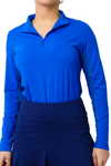 IBKUL Long Sleeve Mock Neck Top