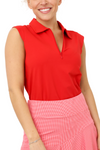 IBKUL Sleeveless Polo
