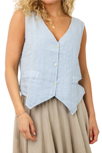 Milio Milano Linen Vest