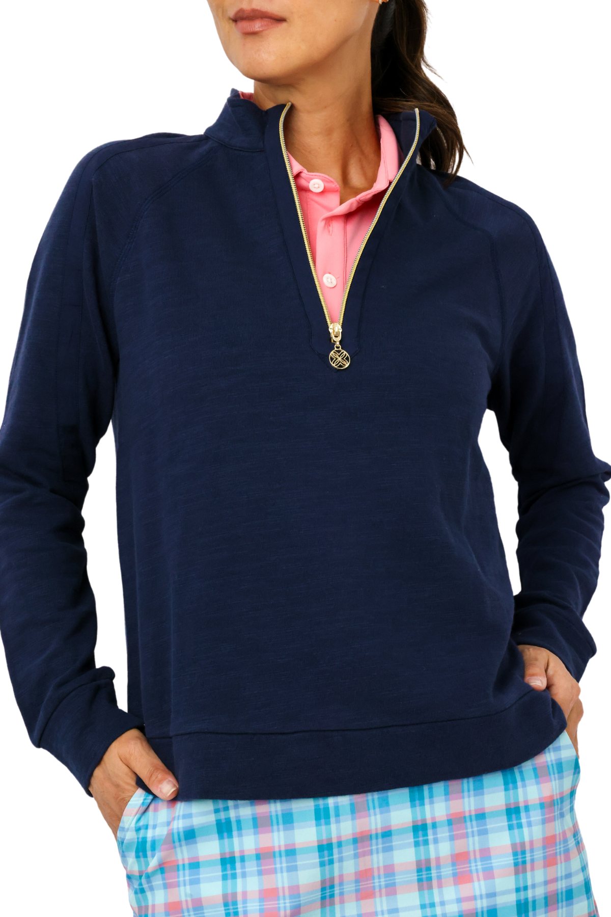 Lilly Pulitzer Ashlee Half Zip Pullover