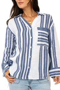 Milio Milano Linen Button Down