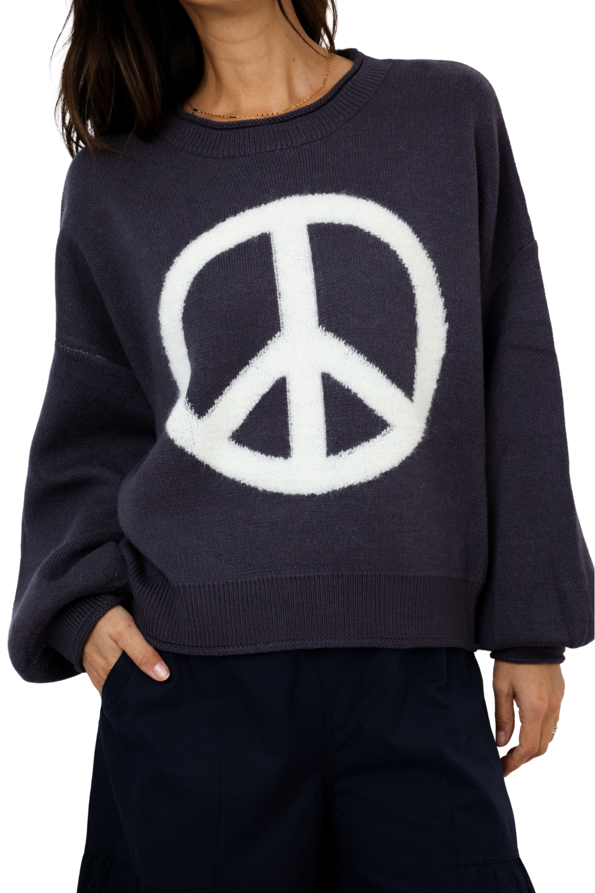 Peace Sign Sweater