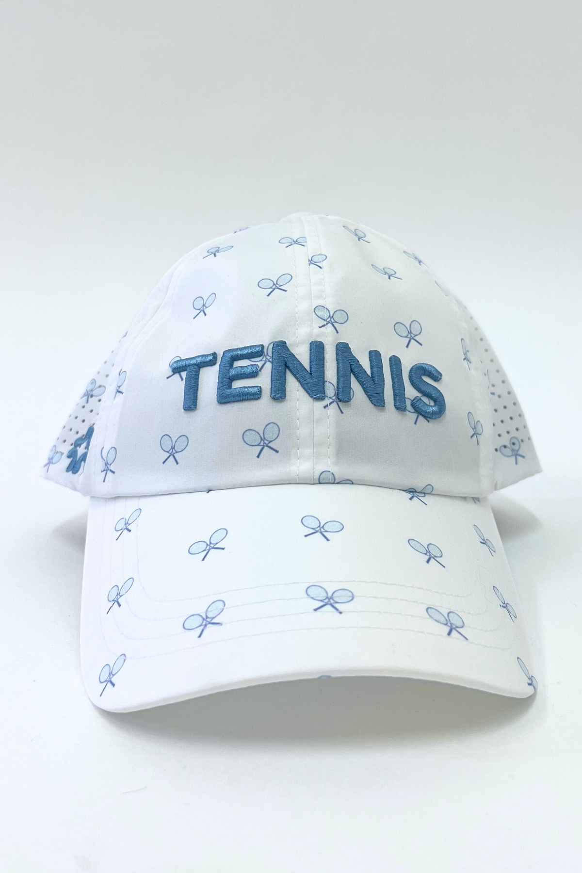 Tennis Puff Logo w/Rackets Hat