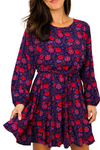 SRB Floral Printed Mini Dress