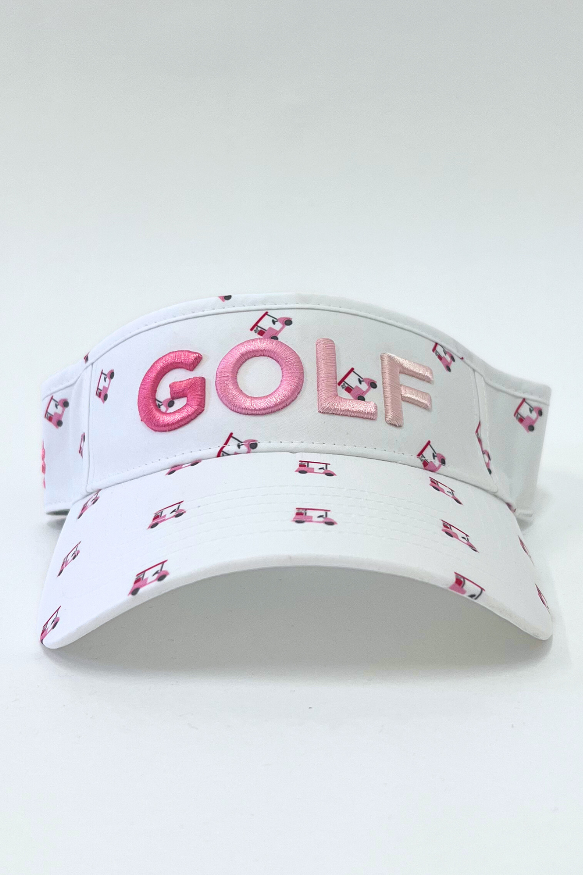 Golf Cart Visor with Puff Logo