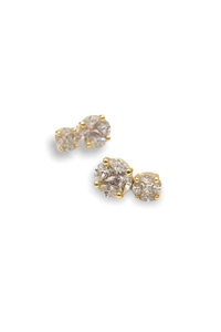 Lucia Double Drop Studs