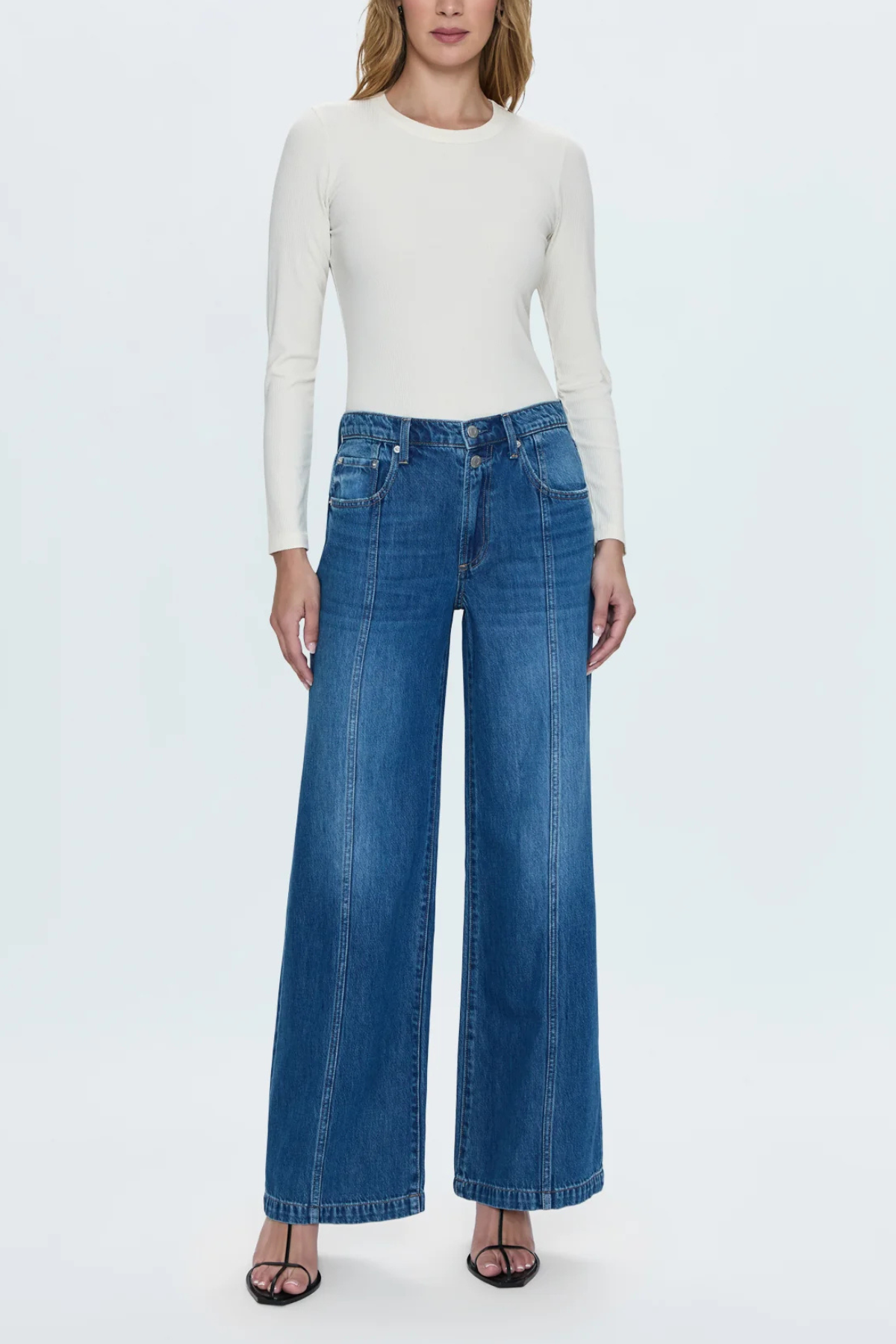 Pistola Jaydn Low Slung Palazzo Jean