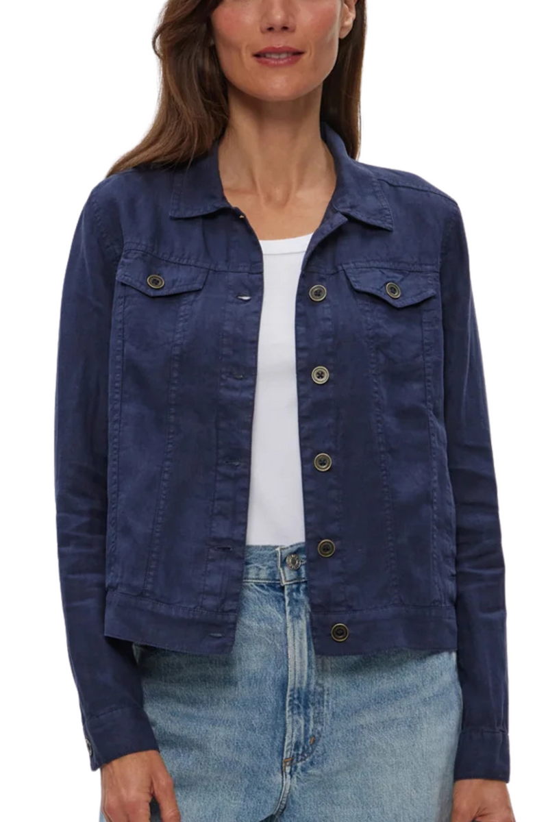 Michael Stars Jean Linen Jacket