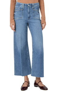 Paige Anessa Wide Leg Jean