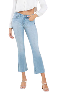 Vervet Mid Rise Ankle Bootcut Jeans