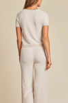 Barefoot Dreams Pointelle Short Sleeve Top