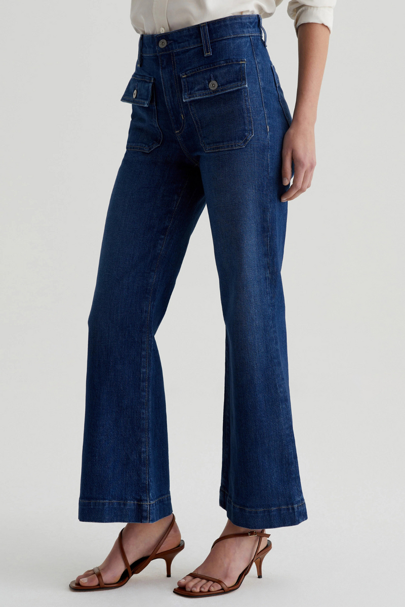 AG Bonnie Mid Rise Relaxed Flare