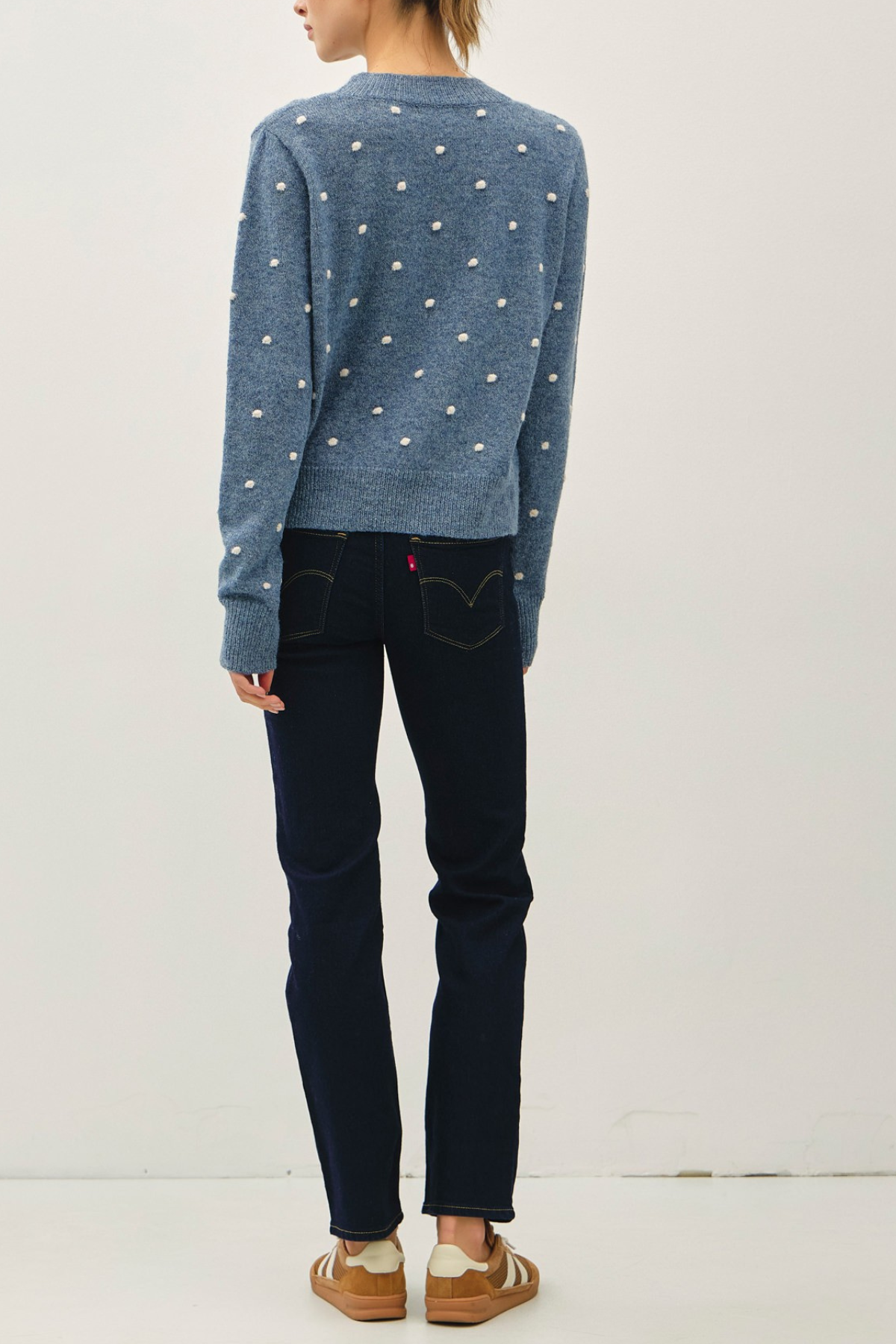 Lexi Dotted Knit Sweater