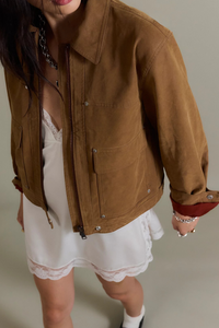 We The Free Blair Vegan Suede Jacket