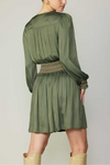 Long Sleeve Ruffle Mini Dress
