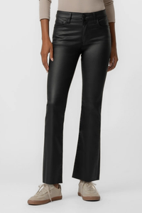 Kut Kelsey Coated High Rise Ankle Flare