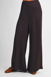 Wide Leg Pull-On Pants