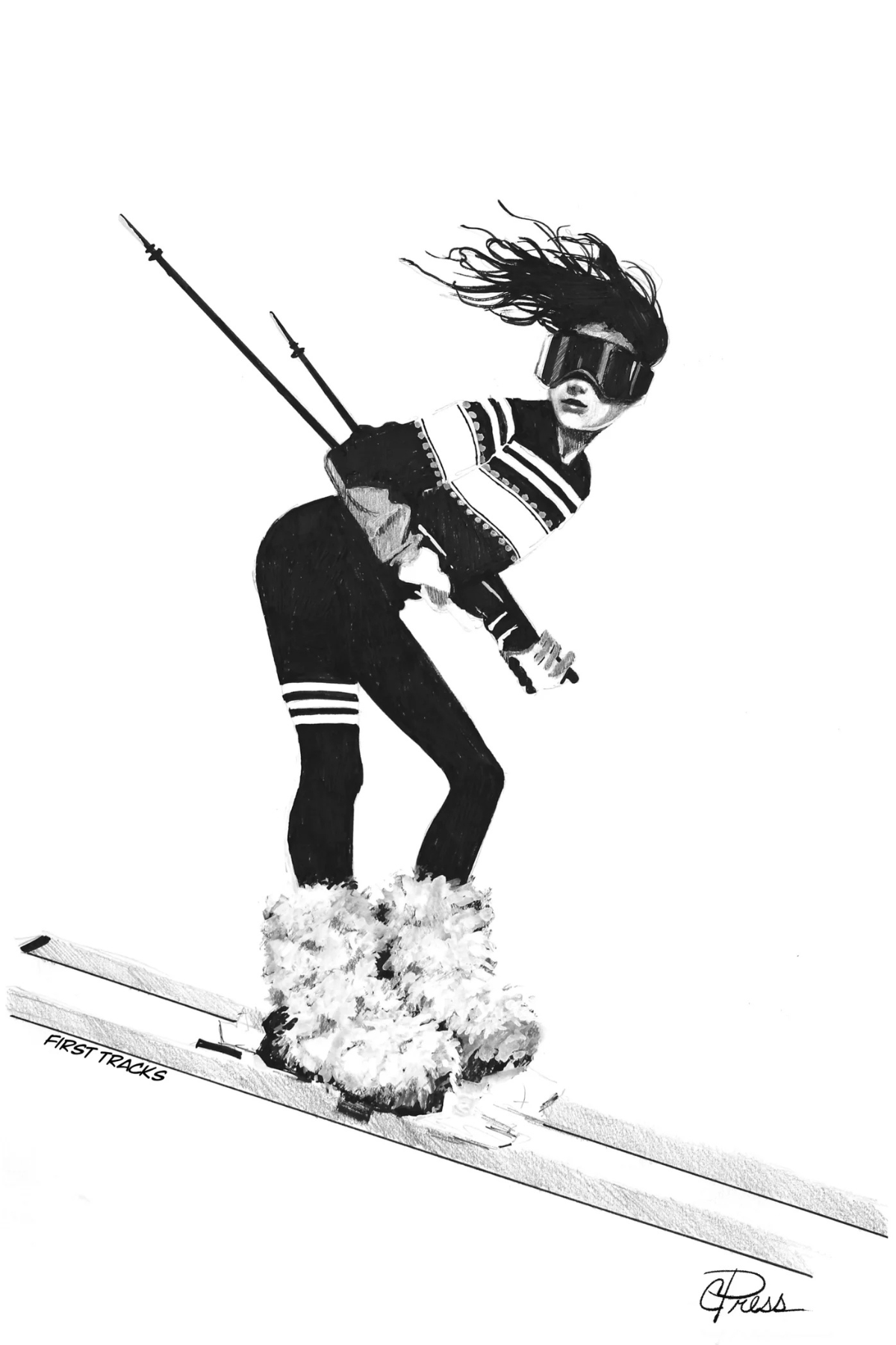 CPRESS STUDIO First Tracks Cozy Sweatshirt