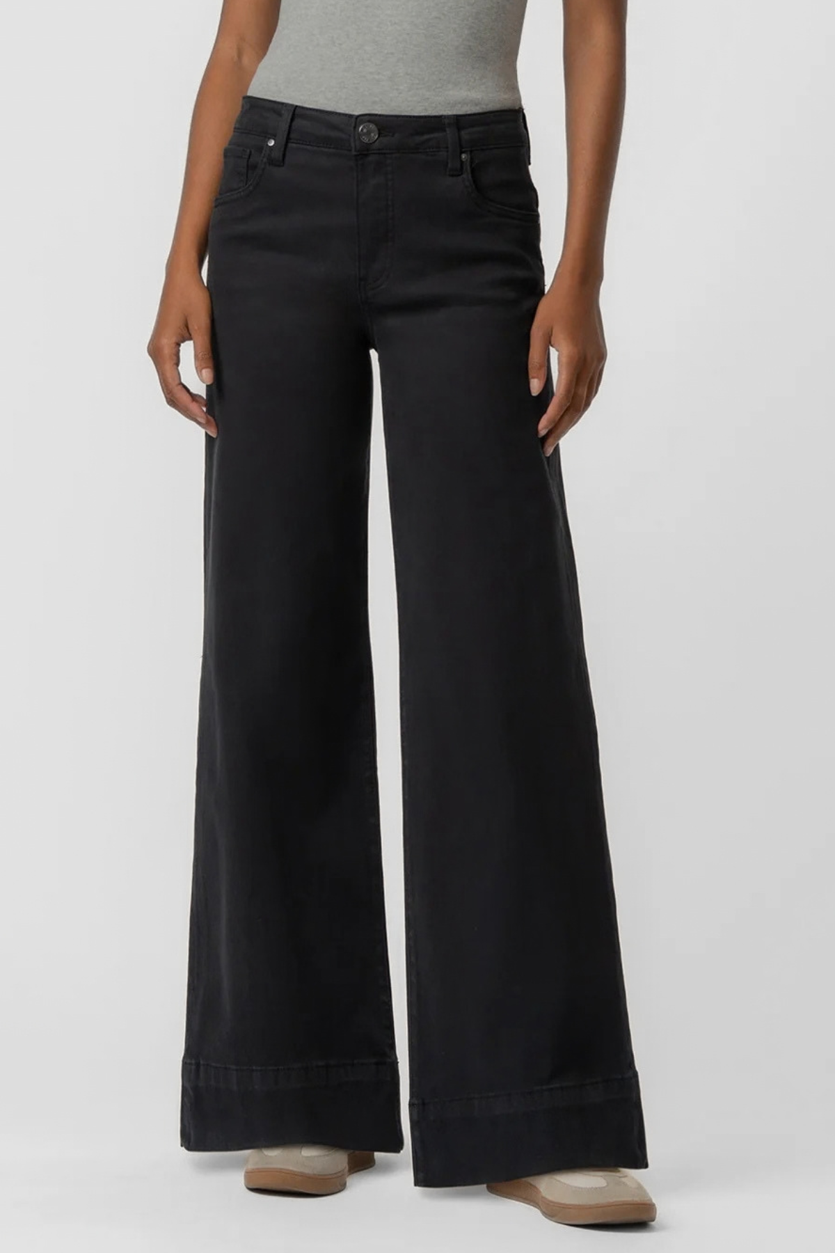 Kut Maya High Rise Fab Ab Wide Leg