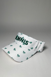 Tennis Visor with Puff Logo
