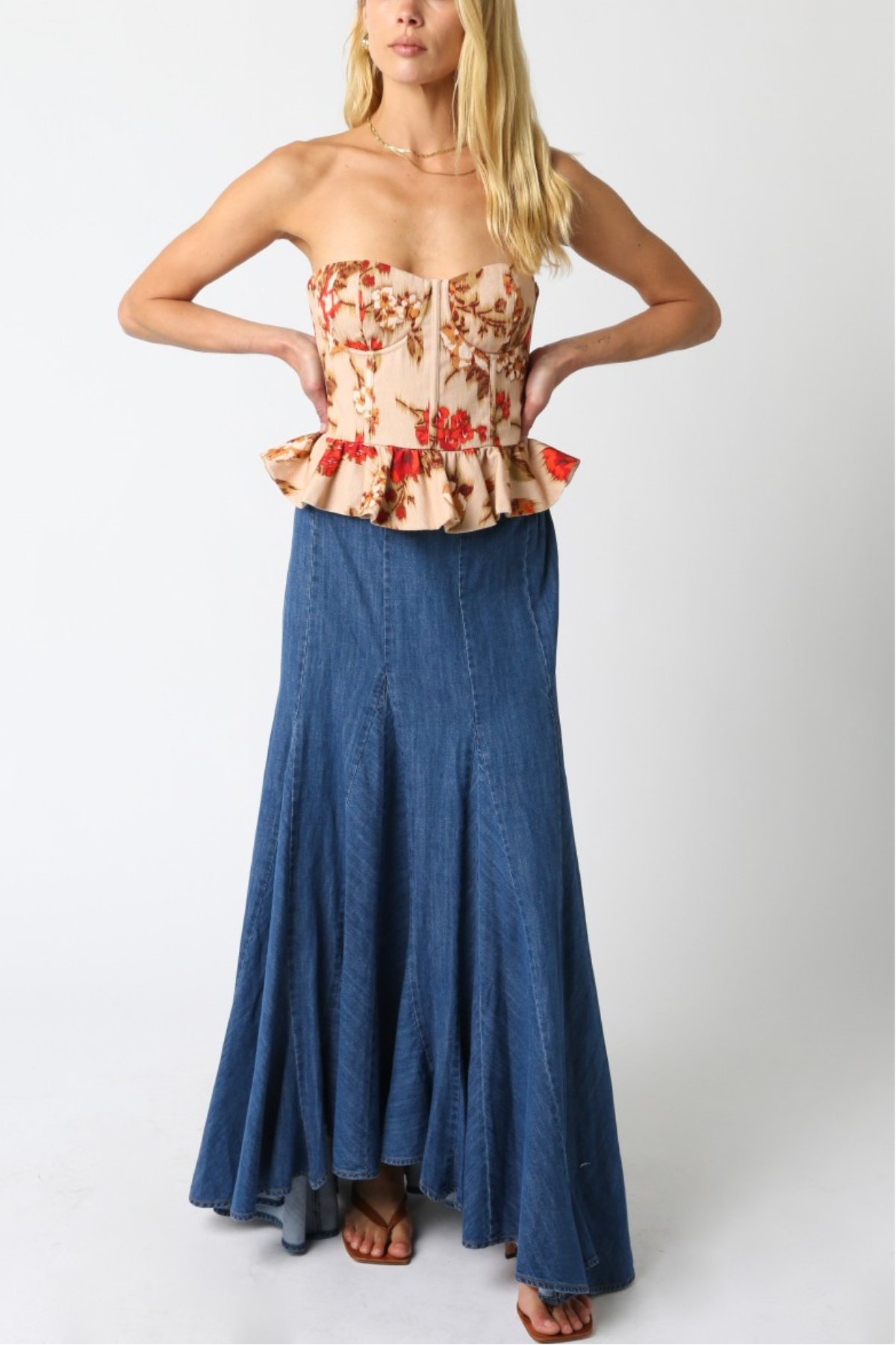 Dona Denim Skirt