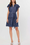 Embroidered Mini Dress