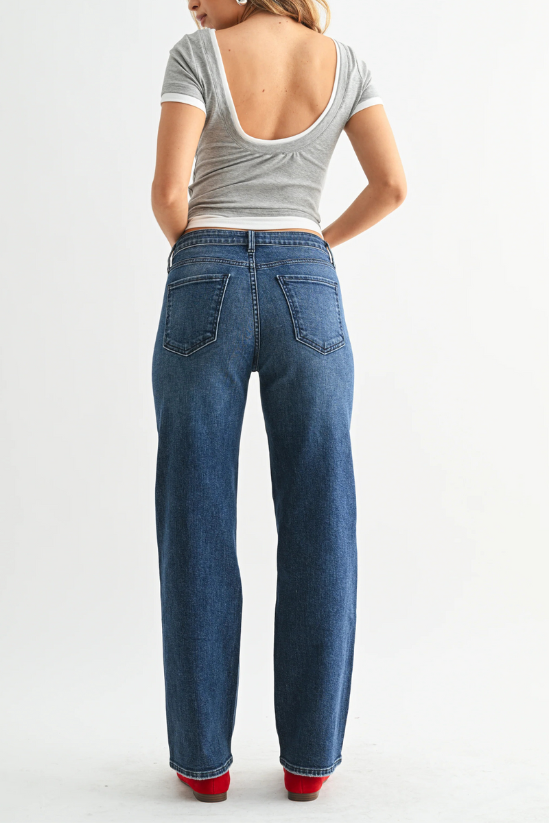 JBD Stretchy Straight Jean