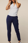 Greyson Sleeveless Vesta Mock Neck Top