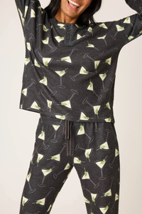 P.J. Merrier With A Martini Long Sleeve