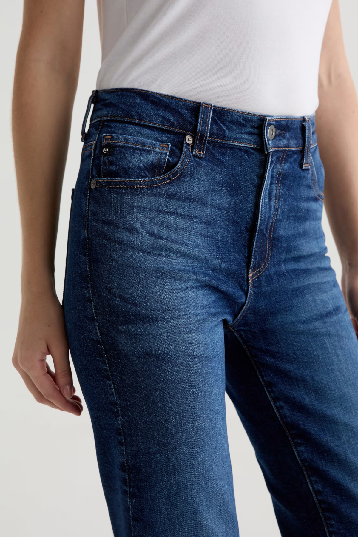 AG Brinley Mid Rise Straight