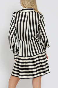 Long Sleeve Striped Dress