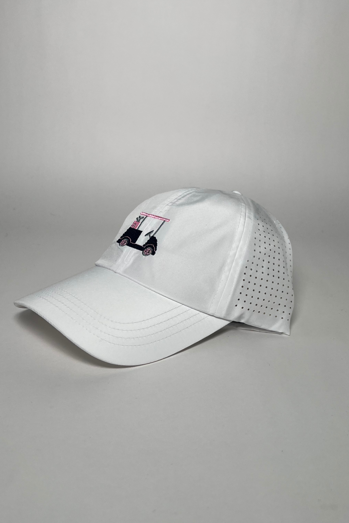 Cross Stitch Golf Cart Hat