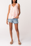 Embroidered Tank Top
