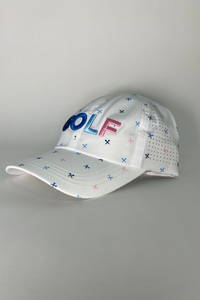 Golf Hat with Puff Logo