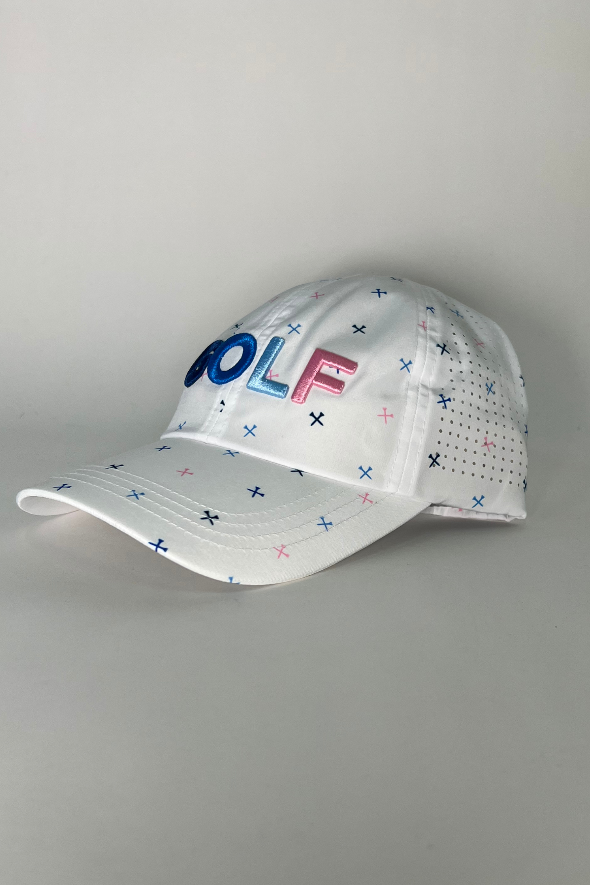 Golf Hat with Puff Logo
