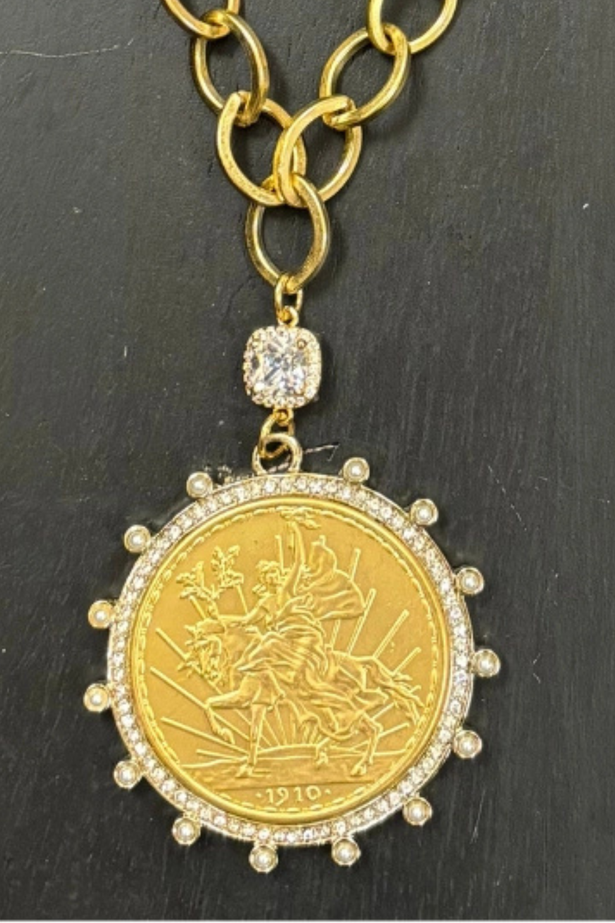 Coin Design Necklace