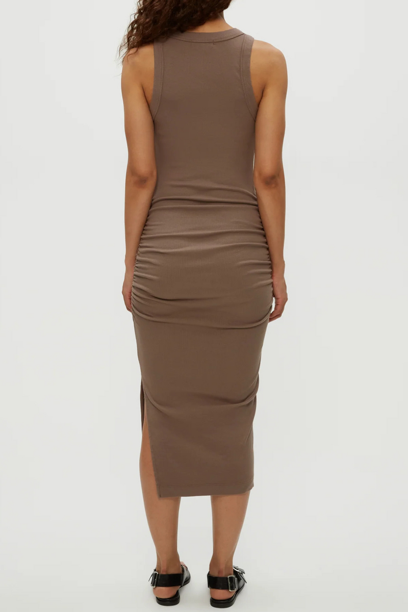 Michael Stars Wren Ribbed Midi Dress