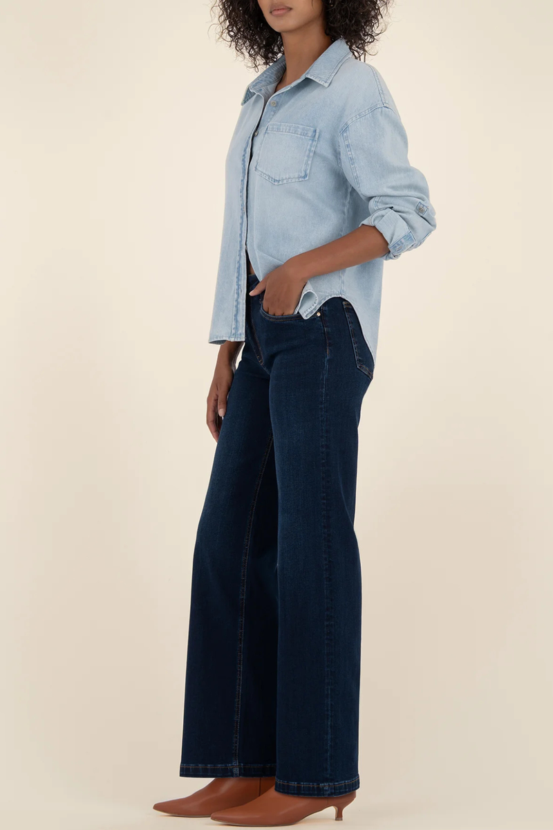 Kut Jean High Rise Wide Leg