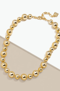 Mixed Bead Collar Necklace