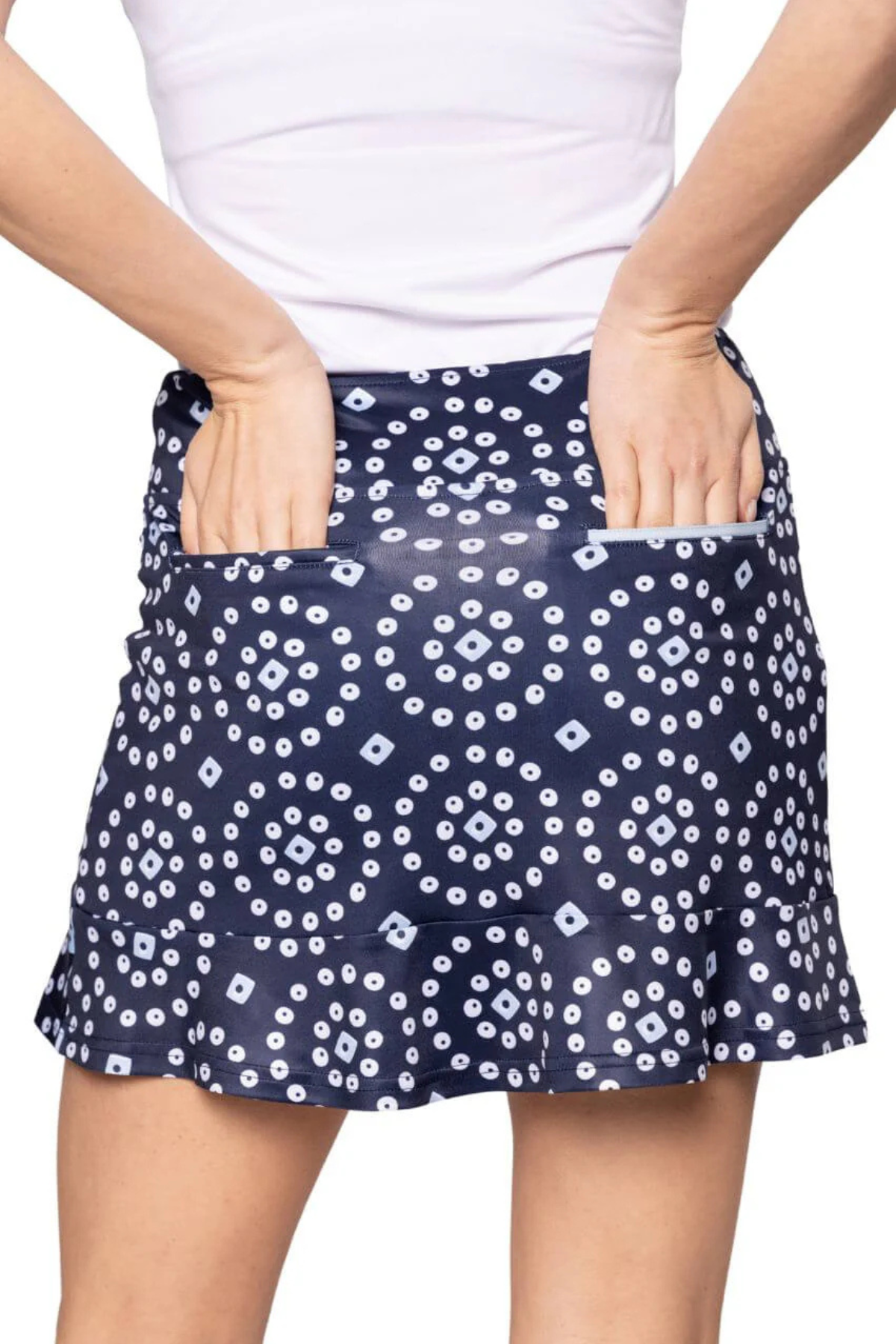 Golftini 16.5" Pull-on Ruffle Skirt