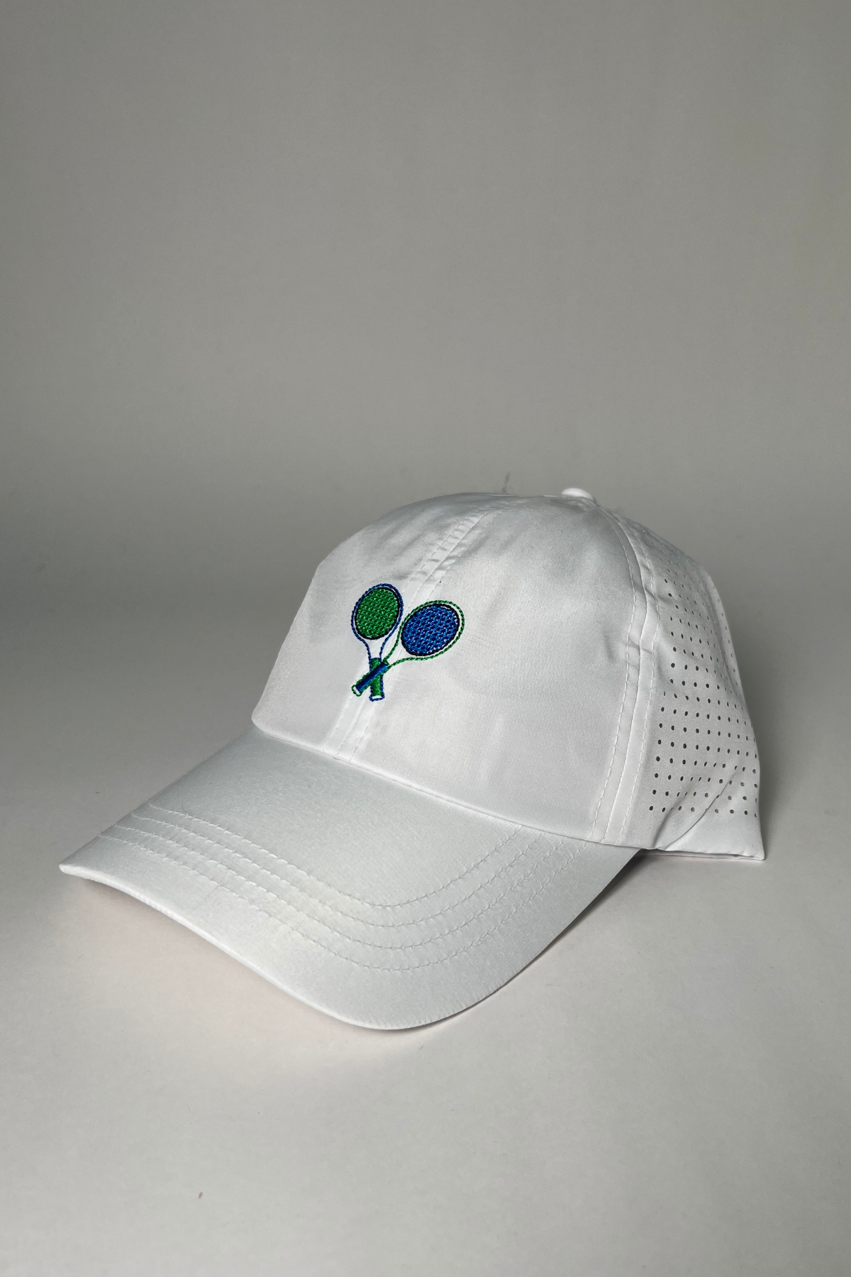 Cross Stitch Tennis Racket Hat
